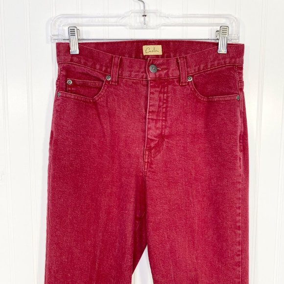 CASLON Red Stretch Denim Jeans 4L - Picture 3 of 13